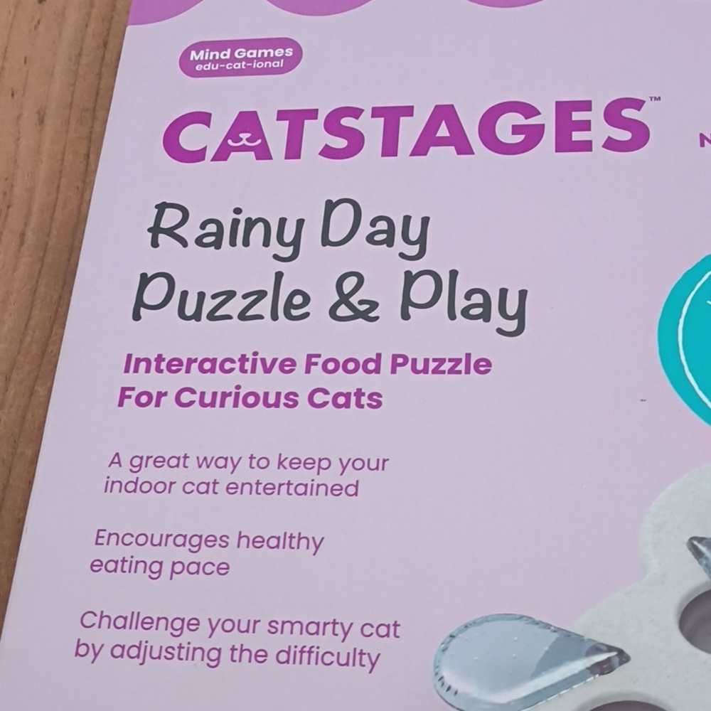 Catstages Nina Ottosson Interactive Cat Treat Puzzle and Feeder Toy - Picture 4 of 11